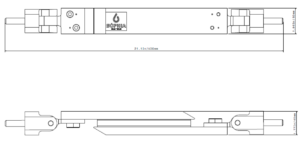 ASTM C273A Testing Fixture - Drawing