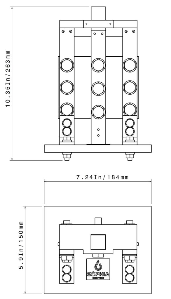ASTM D 4255-B Testing Fixture - Drawing ASTM D 4255-B Testing Fixture - Drawing