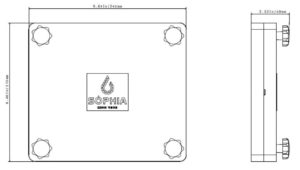 ASTM D638 A Testing Fixture - Drawing