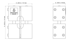 ASTM D 6641 Testing Fixture -  Drawing