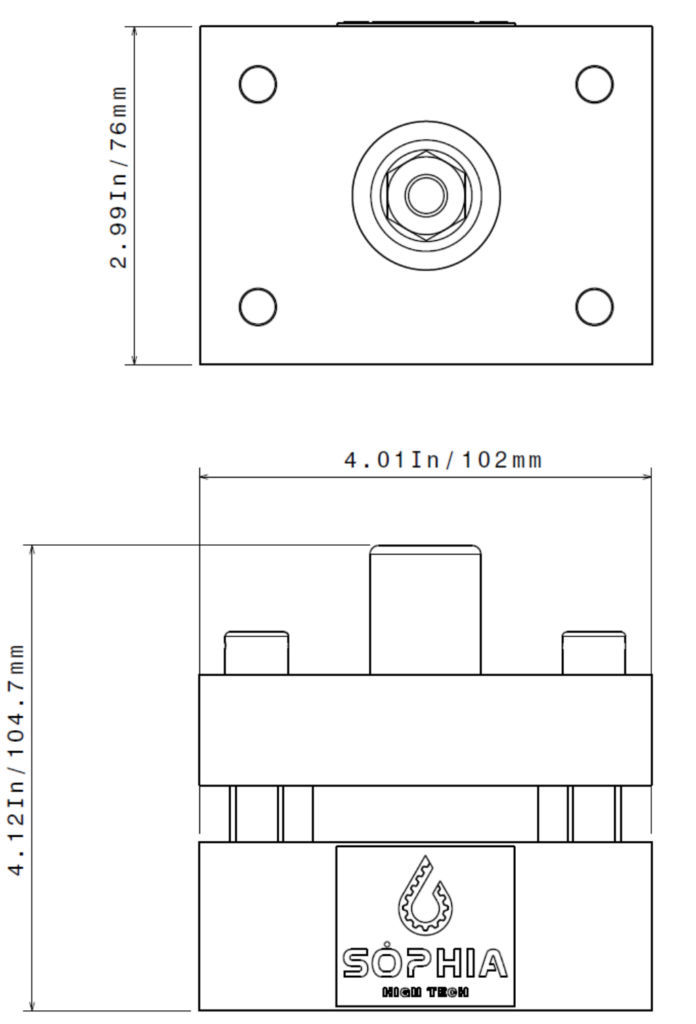 ASTM D 732 Testing Fixture - Drawing