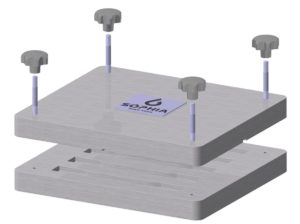 ASTM D 638 testing Fixture - Assembly