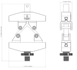 ASTM D 6415 Testing Fixture - Drawing