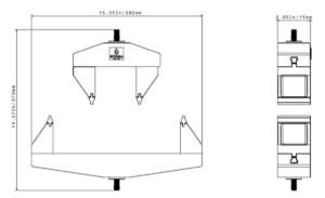 ASTM D 790 Testing Fixture - Drawing