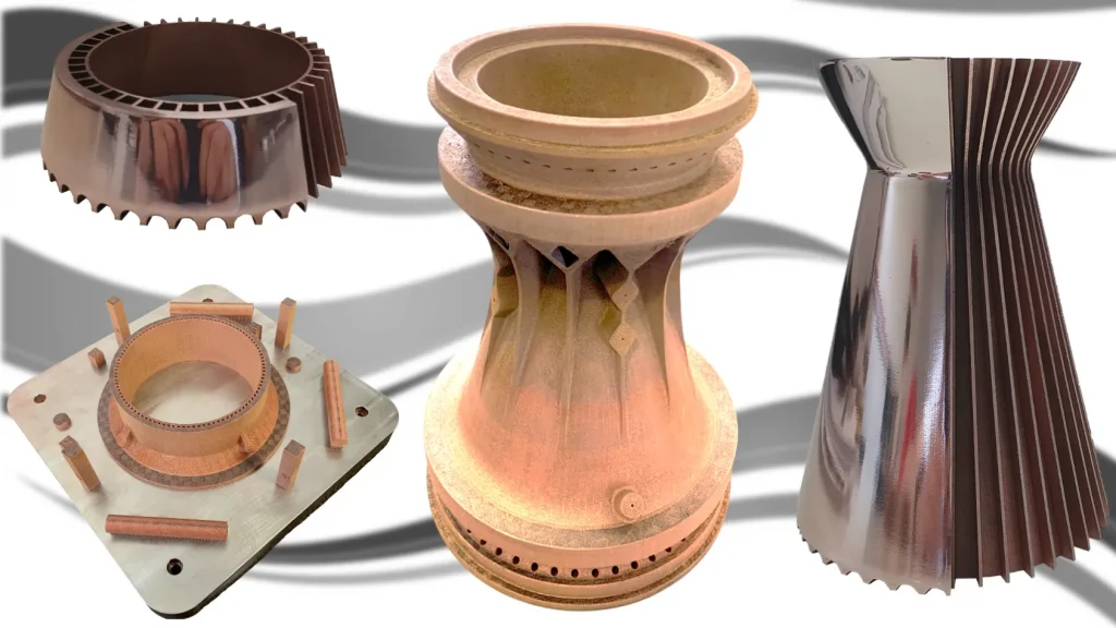 Cu-IN718 Mixed - VEGA-E Nozzles - Aerospace