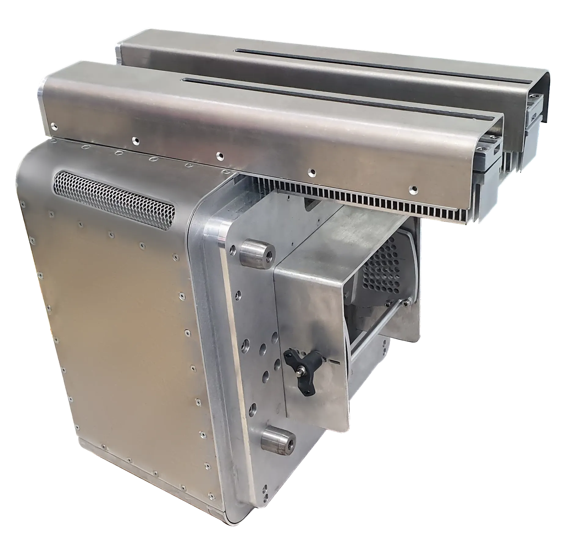Aluminium-7075SURTEC650-Assembled-Radar-Kinematics-Aerospace-Defense